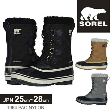 ソレル スノーブーツ 新作 SOREL メンズ 1964PAC NYLON パックナイロン NM3487 正規品取扱店舗　so1