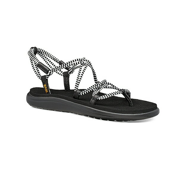 テバ Teva ボヤ インフィニティー ストライプ VOYA INFINITY ブラック ベージュ サ...
