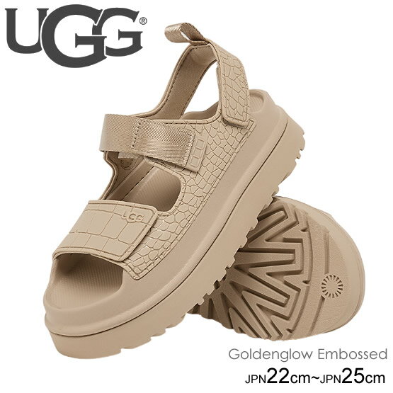 Rakuten - アグ UGG ゴールデングロウ レディース スポーツサンダル Goldenglow Embossed 1175311 シューズ 靴 正規品取扱店舗