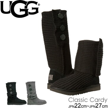 楽天スーパーセール特別価格 UGG アグ ブーツ Classic Cardy 5819 1016555 クラシック カーディ ニットブーツ ムートンブーツ 正規品 正規品取扱店舗