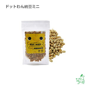 国産 無添加 ドットわん納豆ミニ 25g イリオスマイル ドッグフード ドックフード 犬用おやつ 犬 おやつ 無添加おやつ 手作りごはん