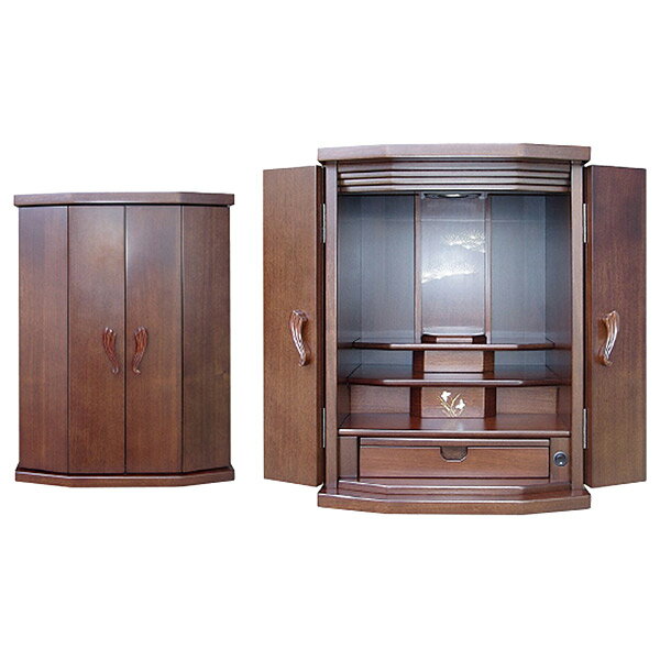 Buddhist Altars - 上置き 家具調仏壇 オンタリオ 18号 幅41.5cm 奥行33cm
