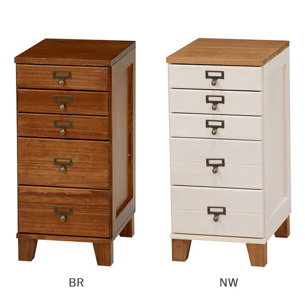 樂天商城 - チェスト キャビネット 【WOOD PRODUCTS】 MCH-6160BR/NW リビング 収納 スリム 省スペース コンパクト