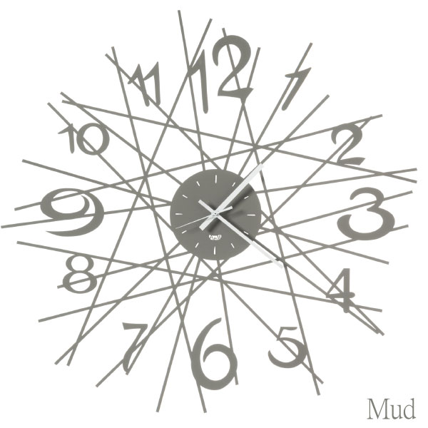 【SS限定!確率1/2で最大100％ポイントバック】掛け時計 Arti e Mestieri 【ZIG ZAG wall clock】アルティ エ メスティエリ アクセントカラー 落ち着いた大人空間 直径70cm 2