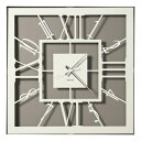 掛け時計 Arti e Mestieri 【TAURO wall clock】デザイナーズクロック とけい ローマ数字 アラビア数字 四角 シック