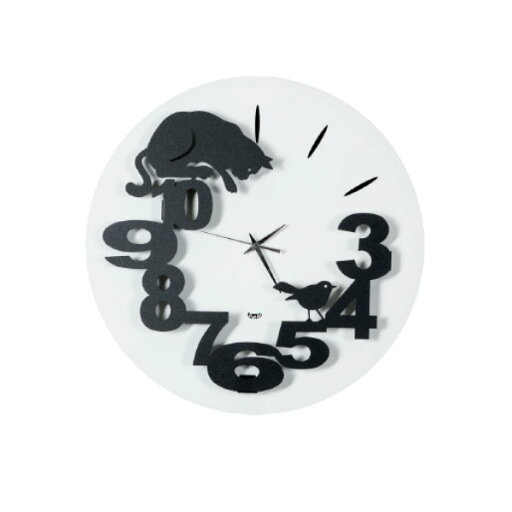 掛け時計 Arti e Mestieri 【HUNTER KAT wall clock】アルティ エ メスティエリ 猫の時計 とけい ねこ 直径40cm 掛け時計 Arti e Mestieri 【HUNTER KAT wall clock】アルティ エ メスティエリ 猫の時計 とけい ねこ 直径40cm