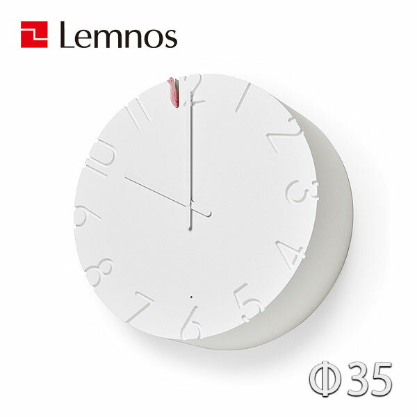 商品説明 サイズ(cm) Φ35×D14 材質仕様 MDF シナ合板 ・カッコー時計 ・音量2段階調整 ・ライトセンサー機能付 商品重量：2400g デザイナー：寺田尚樹 文字盤に彫り込まれた文字によって、周囲の光環境に合わせて様々な表情を...