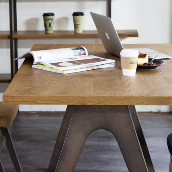 ダイニングテーブル 単品 食卓テーブル 木製 おしゃれ モダン Booker.T Dining Table 160 Knock On Wood [3]