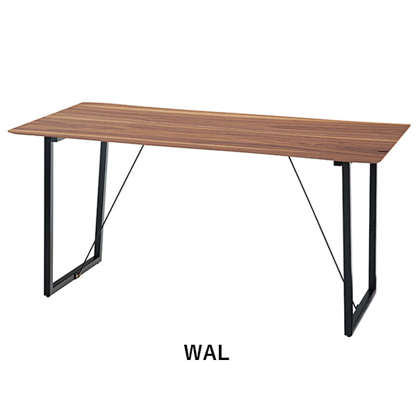 テーブル ダイニングテーブル 幅150 食卓 おしゃれ シンプル ナチュラル クール オーク ウォルナット Luca ルカ JPB-95 OAK/WAL [3]