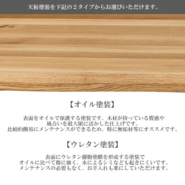 ダイニングテーブル 幅180 国産 日本製 おしゃれ スチール脚 オーク [レスター レスター RESTER 180ダイニングテーブル OAK] NiPPONAIRE ニッポネア [2]