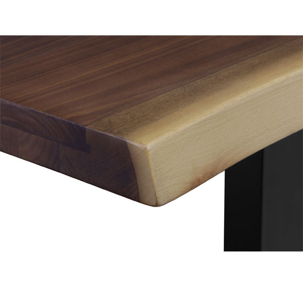 ダイニング7点セット ダイニングテーブル ダイニングチェア 6人掛け 6人用 和モダン ウォールナット シック 【コラボ】 [3]