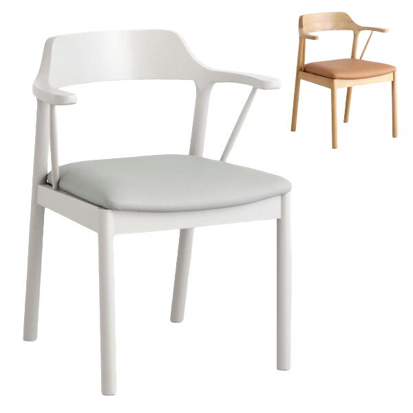 樂天商城 - YT-040 チェア NA GY いす イス イス 一人用 ダイニングチェア 肘置きあり 疲れにくい フィット 安心感 掃除がしやすい ナチュラル グレー シンプル おしゃれ