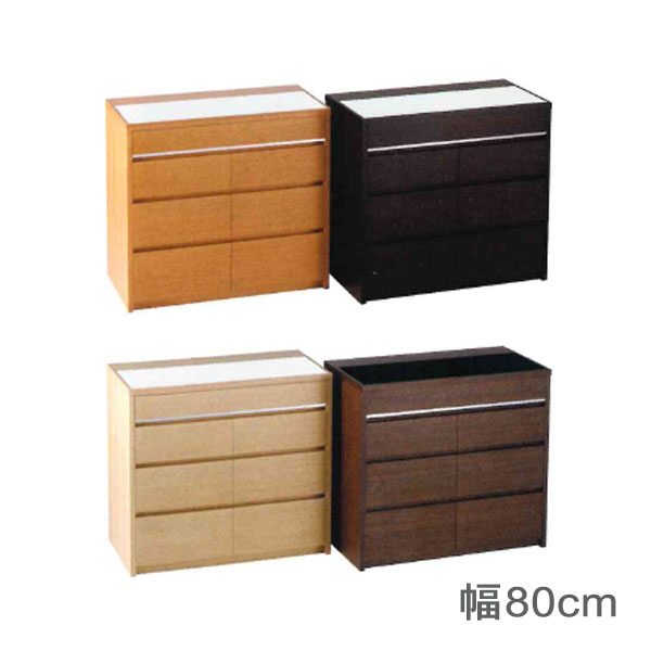 樂天商城 - チェスト アクセサリー収納 ディスプレイ ショーケース 箪笥 タンス シンプル ガラス天板 高級感 [シュバリエ チェストA]