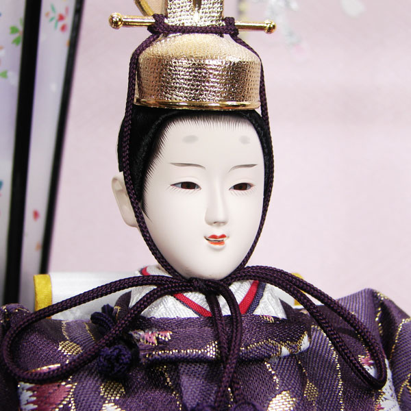 ◆特典付き 【展示現品】 雛人形 ひな人形 ケース飾り ケース入り 親王飾り 209 雅 ...