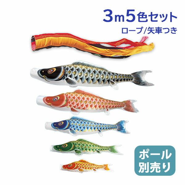 2025年度 新作 日本製 こいのぼり 庭園 鯉のぼりセット 大型セット 大空悠々 3m8点セット  ...