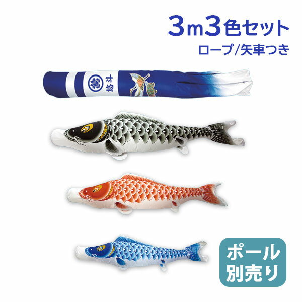 【SS限定!確率1/2で最大100％ポイントバック】2026年度 新作 日本製 こいのぼり 庭園 鯉のぼりセット 大型セット 登竜門 3m6点セット 新型鶴亀吹流し 家紋名入れ可能 節句 村上鯉のぼり