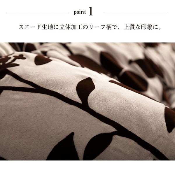 【BF限定!確率1/2で最大100%ポイントバック】こたつ布団 掛け布団単品 厚掛けこたつ布団 正方形 205×205 (シエナ BE 掛単品)こたつテーブル適応サイズ:80〜90×80〜90サイズ おしゃれ [3]