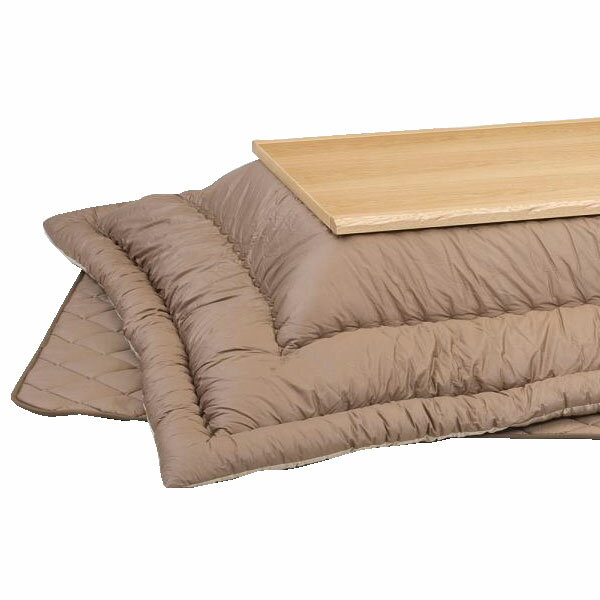 こたつ布団 掛け敷き布団セット カラー無地こたつ布団 掛敷セット 205×205 こたつ対応サイズ 80cm角、90cm角 【受注生産品】 国産 日本製 [2]