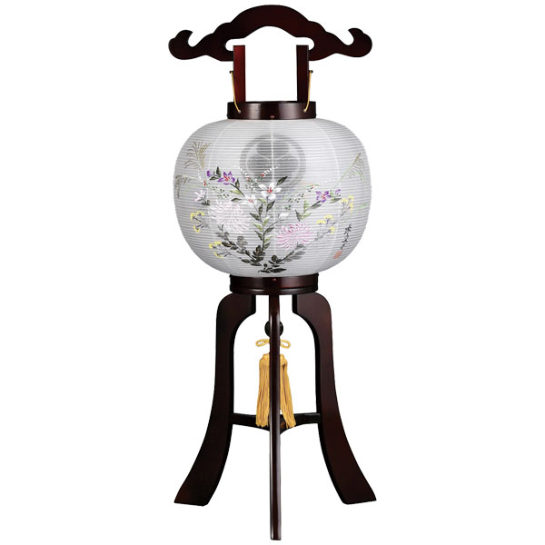 樂天商城 - 盆提灯 簡単組立 紋入り提灯 大内行灯 マグネットタイプ お盆用品 お盆用 電気コード式 新盆 初盆 提灯 紋入り [MG3 匠行灯10号]