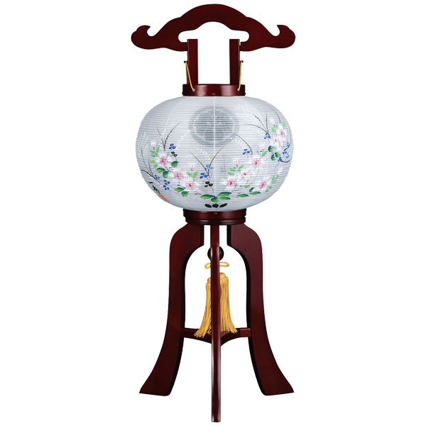 【SS限定!確率1/2で最大100％ポイントバック】盆提灯 紋入り提灯 大内行灯 マグネットタイプ お盆ちょうちん お盆用品 お盆用 電気コード式 新盆 初盆 提灯 紋入り 【AMG常宮行灯9号】