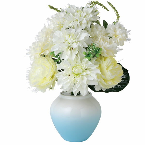 【感謝祭限定!確率1/2で最大100％ポイントバック】ルミナス 盆提灯 盆ちょうちん お盆提灯 インテリア提灯 仏花 初盆 仏具 造花 花 光る 【ルミナス順光 】