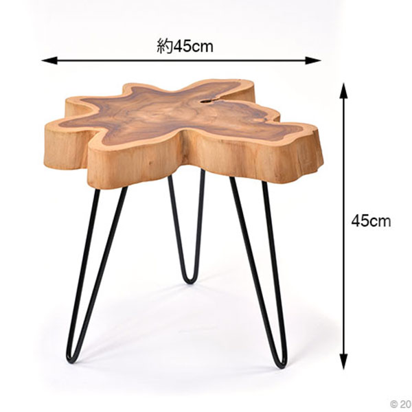 テーブル【テーブル AZT005 aCBi】サイドテーブル カフェテーブル ナイトテーブル [3]
