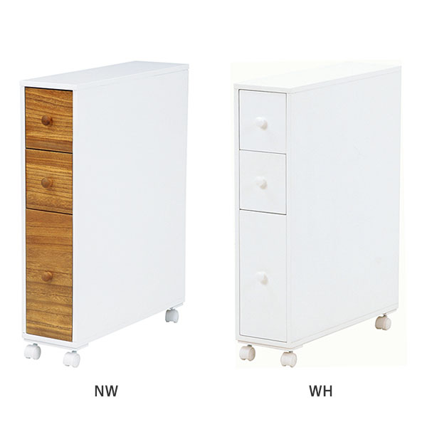 [トイレラック MTR-6464NW/WH] 収納 トイレットペーパー ラック 白 おしゃれ シンプル ナチュラル かわいい サニタリー スリム コンパクト 省スペース 幅16