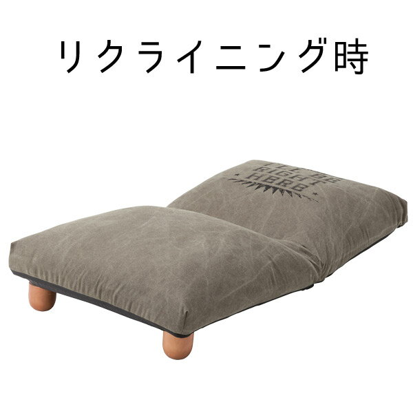 フロアソファ【RKC-935GR/BE/BL】1Pソファ 1人掛けソファ 1人掛ソファ 42段階リクライニング sofa フロアソファ ローソファ [2]