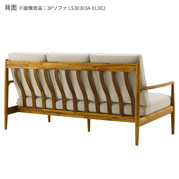3人用ソファ 3人掛けソファ 革張り ソファー 牛革 EDDA 3Pレザーソファ LS30302A-EL0S2 [2]