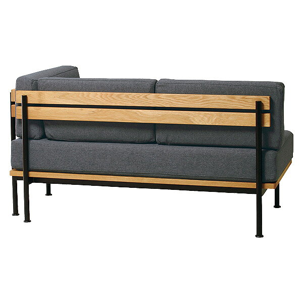 ソファ 【 Glam グラム アームソファ(左肘) GLM-LS001FAL(CGR・LGR) 】 ダイニングソファ リビングソファ 2人掛け ライトヴィンテージ シンプル