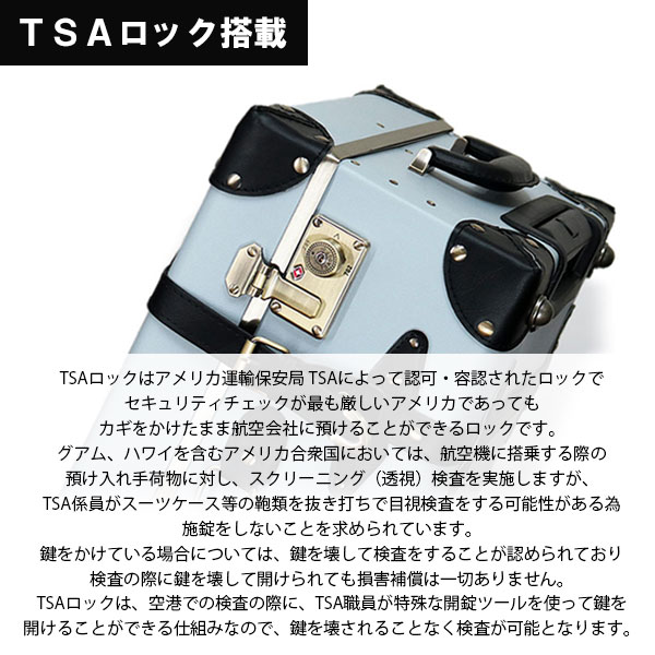 アイルインテリアエクセルのスーツケース トラベルケース キャリーケース トランク TSAロック トランク TSAロック型 おしゃれ かわいい レトロ 個性的 ハナイズム LLサイズ [NN-LL]｜アングル2