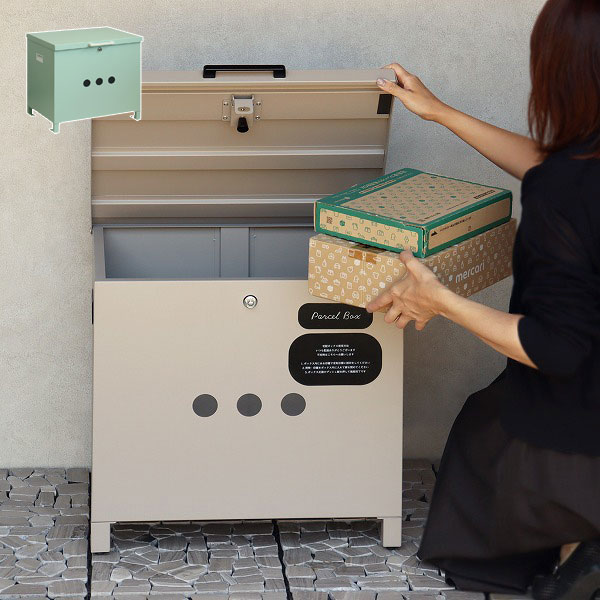 【ベンチ収納宅配ボックス Linda(リンダ)】ベンチ 宅配ボックス 収納 鍵付き おもちゃ箱 灯油缶収納 大..
