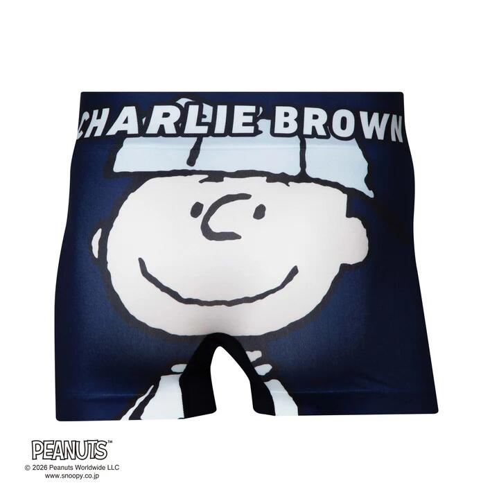 乐天商城 - 【 PEANUTS ピーナッツ 】ベースボール チャーリーブラウン ボクサーパンツ HIPSHOP ヒップショップ アンダーパンツ シームレス ユニセックス メンズ レディース パンツ 野球 下着 肌着 前閉じ 転写プリント 成型 ストレッチ プレゼント ギフト 贈り物 父の日 S M L LL
