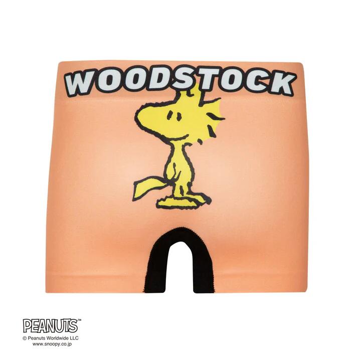 Rakuten - KIDS【 PEANUTS ピーナッツ 】ウッドストック WOOD STOCK ボクサーパンツ HIPSHOP ヒップショップ アンダーパンツ キッズ 子供 男の子 女の子 ユニセックス 男女兼用パンツ 下着 肌着 前閉じ かわいい 転写プリント 成型 ストレッチ プレゼント ギフト 贈り物 110 130
