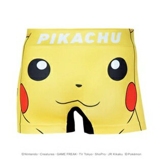 Rakuten - 【 POKEMON ポケットモンスター 】ピカチュウ パンツ HIPSHOP ヒップショップ ポケモン POK_MON ボクサーパンツ アンダーパンツ メンズ レディース パンツ 下着 肌着 前閉じ かわいい 両目 ポケモン 転写プリント 成型 ストレッチ プレゼント ギフト 贈り物 M L LL