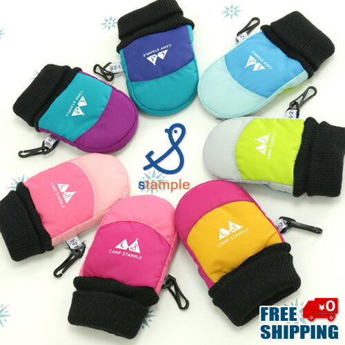 送料無料 CAMP stample スタンプル 男女兼用 撥水加工 スウィッチ ウィンター ベビー ミトンベビー 乳幼児 男の子 男子 女の子 女子 子供 こど...