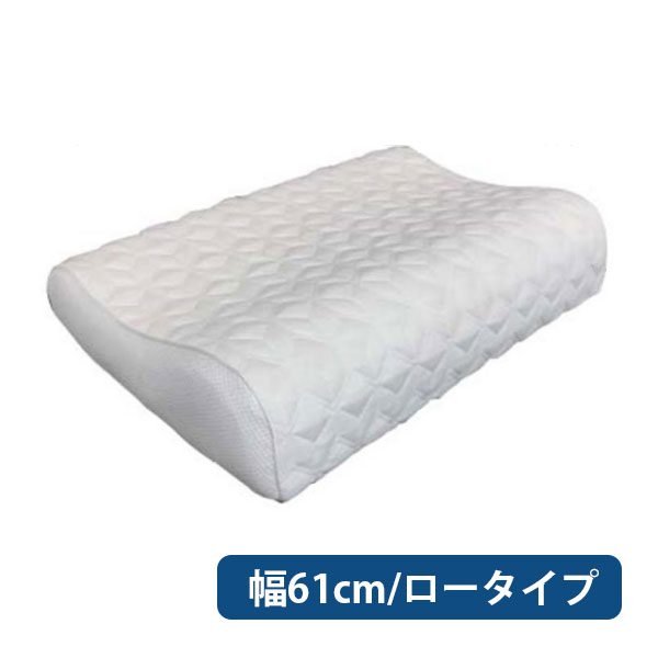 Rakuten - 枕 まくら 寝具 上質 低反発 ウレタン 吸湿性 通気性 ドリームベッド 幅60 ロータイプ 低め テンセル素材 [P900 グラフェンピロー W61/LO]