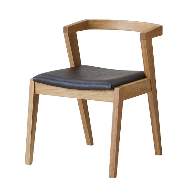 チェア チェアー 椅子 国産 日本製 シンプル おしゃれ オーク (キレット KILET ダイニングチェア OAK) NiPPONAIRE ニッポネア