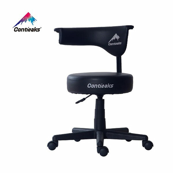 【Contieaks コンティークス アーク V2 スツール BK】 ゲーミングチェア ワークチェア 学習 長時間 快適 配信 高品質 コンパクト リモート(3)