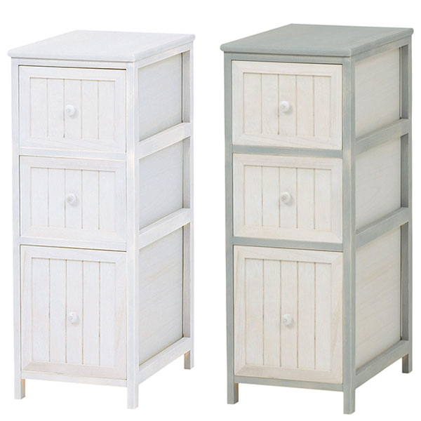 チェスト 幅30 収納 すきま収納 おしゃれ シンプル サニタリー 洗面所 トイレ MCH-5672 MCH-5672AW