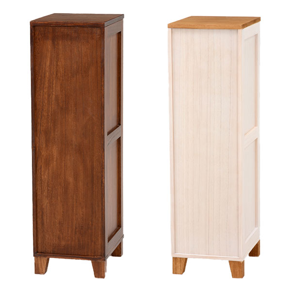 チェスト 【WOOD PRODUCTS】 MCH-6161BR/NW リビング 収納 幅28 9段 書類収納 サイ...