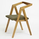 ダイニングチェア リビングチェア 単品 おしゃれ モダン チェア 食卓椅子 イス 帆布 Booker.T Chair Oak KH Knock On Wood