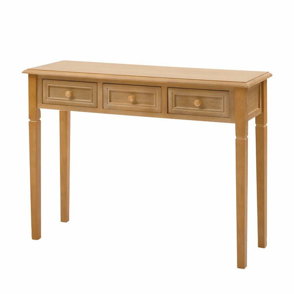 [オーブ コンソール COD-456BR] デスク 作業台 コンパクト おしゃれ シンプル ナチュラル アンティーク風 フレンチカントリー ディスプレイ TV台 ドレッサー