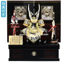 【マラソン限定!確率1/2で最大100%ポイントバック】 ◆特典付き 【展示現品】 五月人形 兜 コンパクト おしゃれ 収納飾り 兜収納飾り 兜飾り 弓太刀 5...