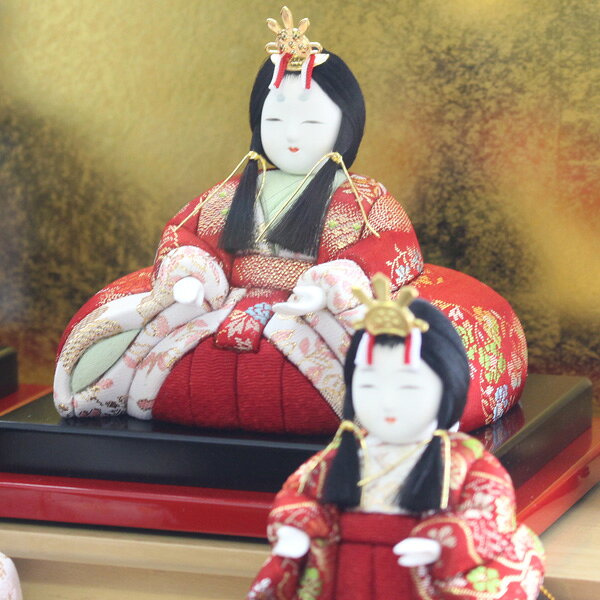 ◆特典付き 【P12×2026年度新作】雛人形 一秀 ひな人形 木目込み ケース飾り 五人飾...