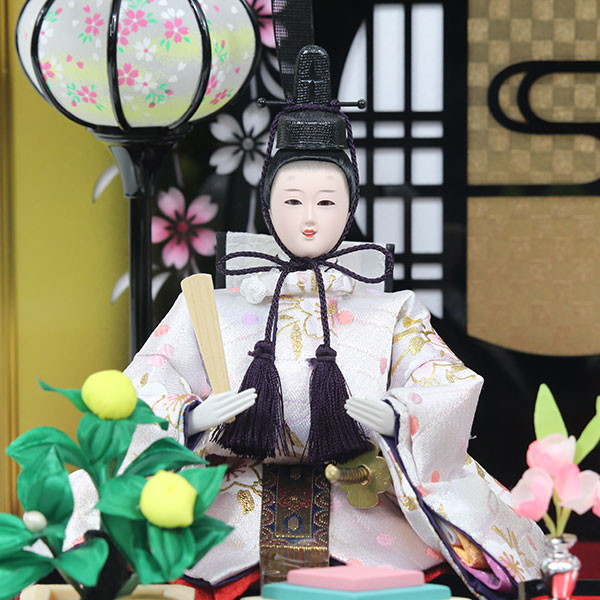 ◆特典付き×29%OFF【展示現品】雛人形 ひな人形 衣裳着人形 ケース飾り 親王飾り 送...