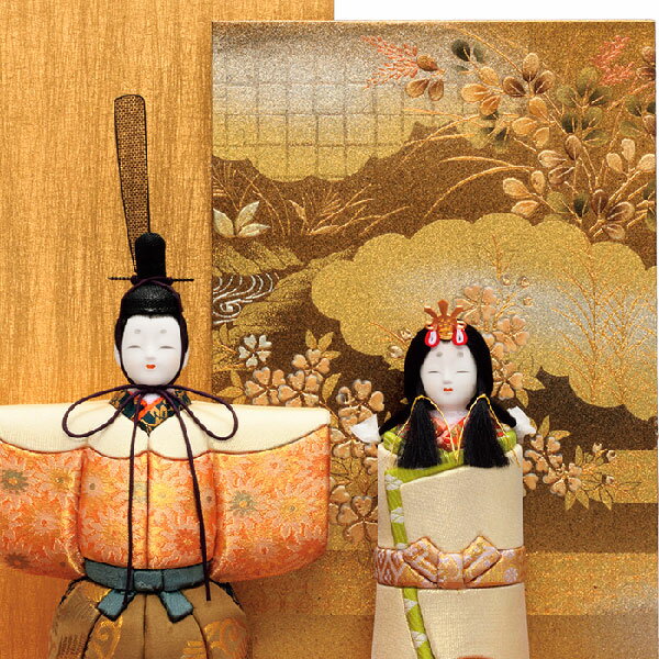 【大感謝祭限定!確率1/2で最大100％ポイントバック】 ◆特典付き 【P12×2025年度新作】雛人形 一秀 ひな人形 木目込み 立雛飾り 親王飾り 木目込み人形 コンパクト 小型 小さめ 小さい 一秀 ひな祭り お雛様 映え 【神雛(2号・切替)/A-134-5】