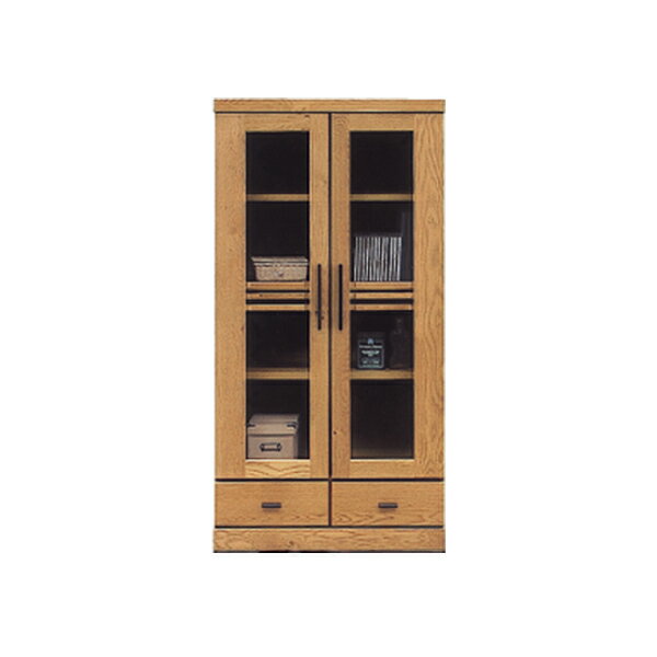 60ミドルボード 【ワールド】 ミドルボード リビングボード 収納 オーク材使用