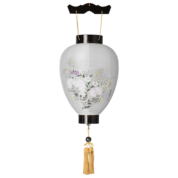 商品説明 サイズ 長さ90cm 仕様 二重張(外絹内紙張) 黒壇調 LED電池灯引きスイッチ付 送料 送料無料 ただし、北海道、沖縄、離島は追加料金がかかります。お気軽にお問合せ下さい。