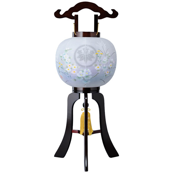 盆提灯 紋入り提灯 大内行灯 マグネットタイプ お盆ちょうちん お盆用品 お盆用 電気コード式 新盆 初盆 提灯 紋入り 【AMG楽鳳行灯10号】